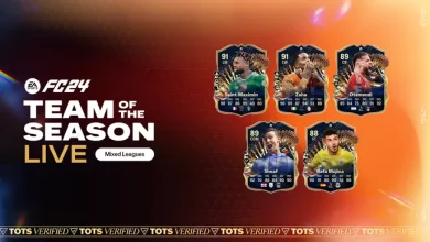 حدث فريق الموسم في الفيفا 24