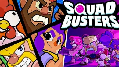 صورة فنية للعبة سكواد باسترز