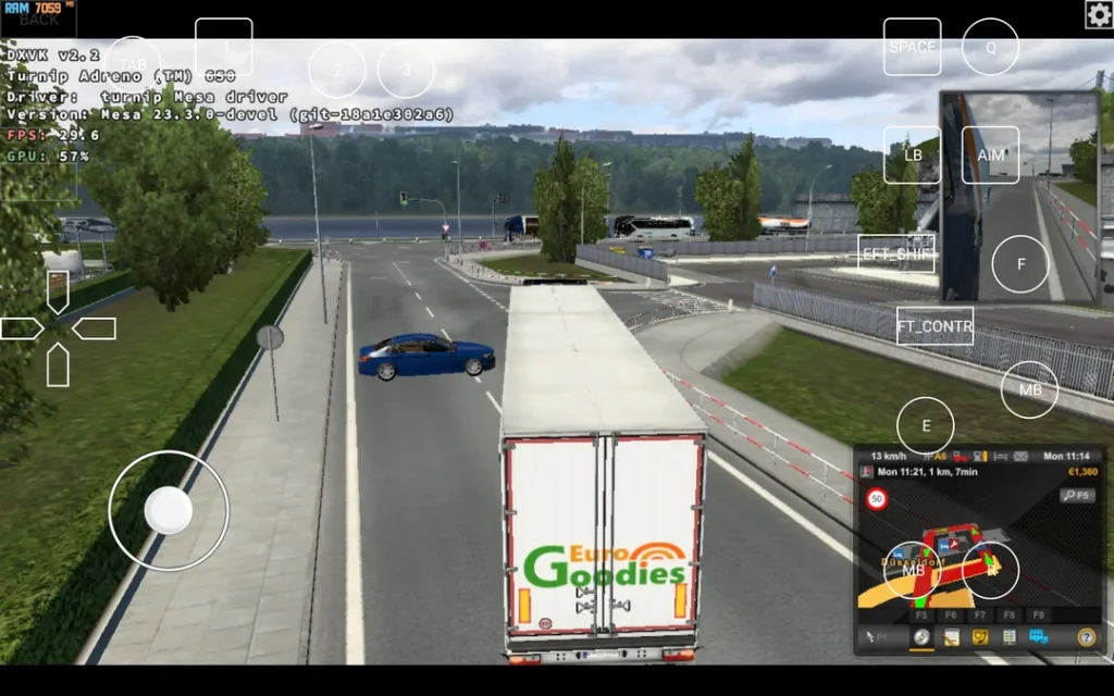تحميل لعبة Euro Truck Simulator 2 الأصلية للاندرويد مهكرة